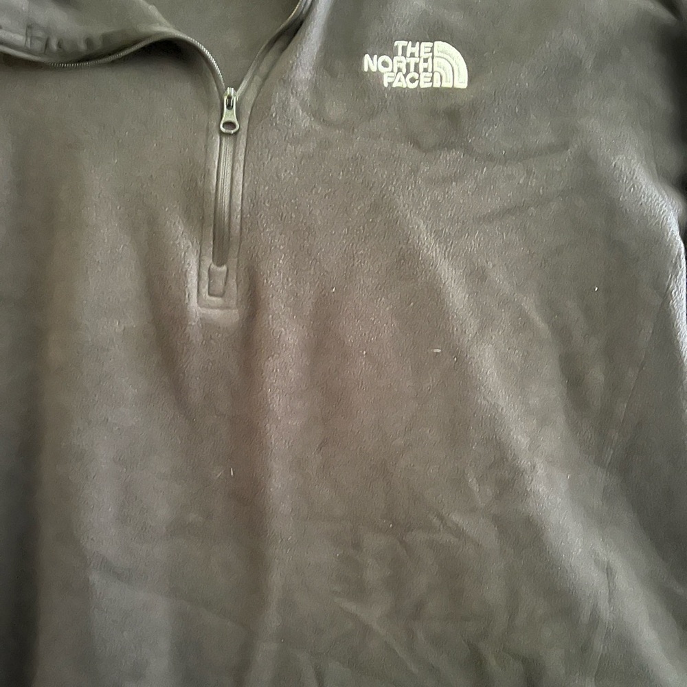 The North Face Black Quarter-Zip Pullover